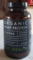 Organic hemp protein powder