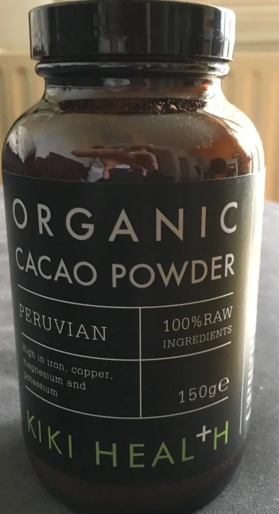 Organic cacao powder