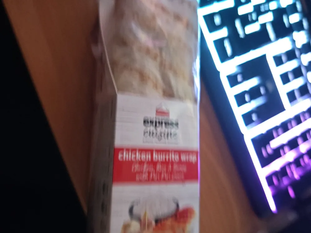 Chicken Burrito Wrap