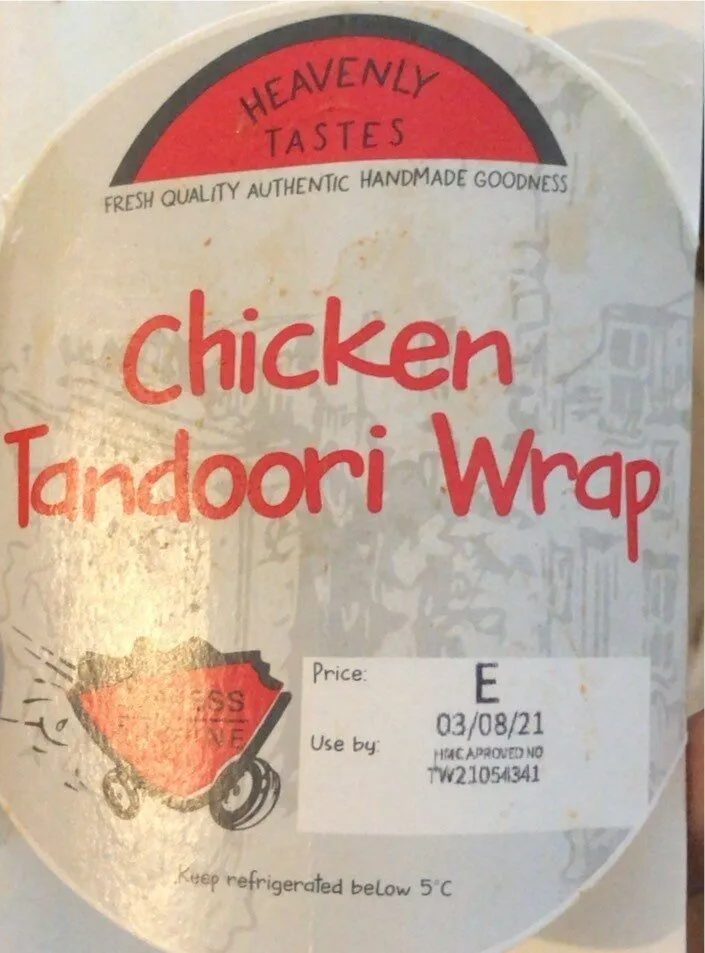Halal Kitchen Chicken Tandoori Wrap
