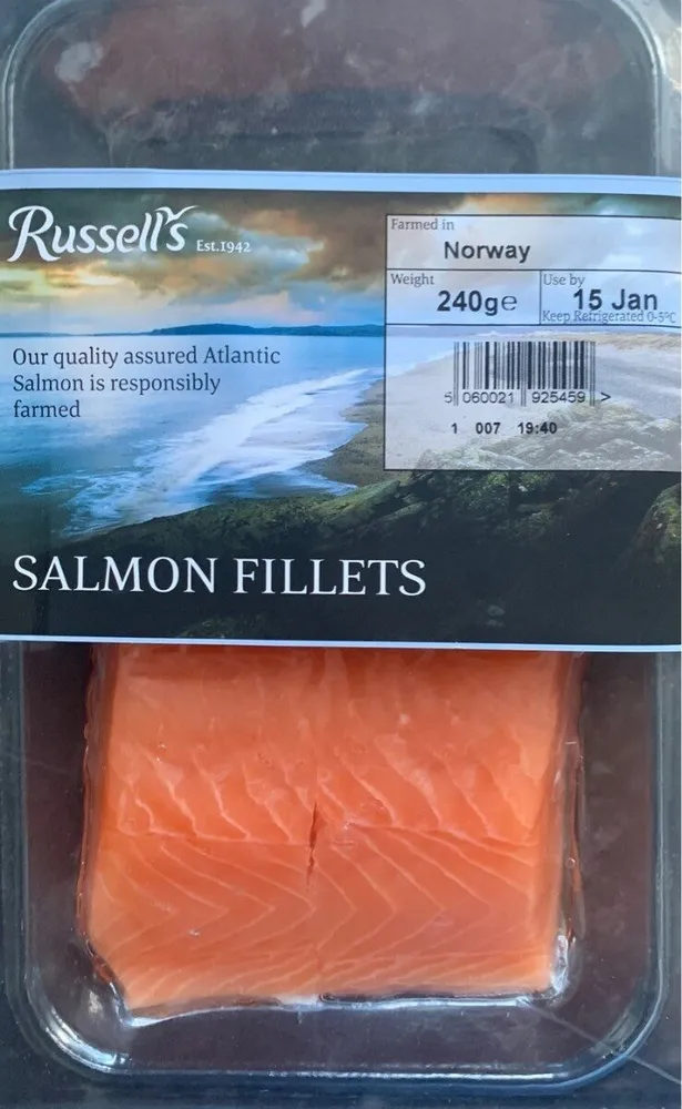 Salmon fillets