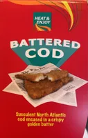 Battered cod