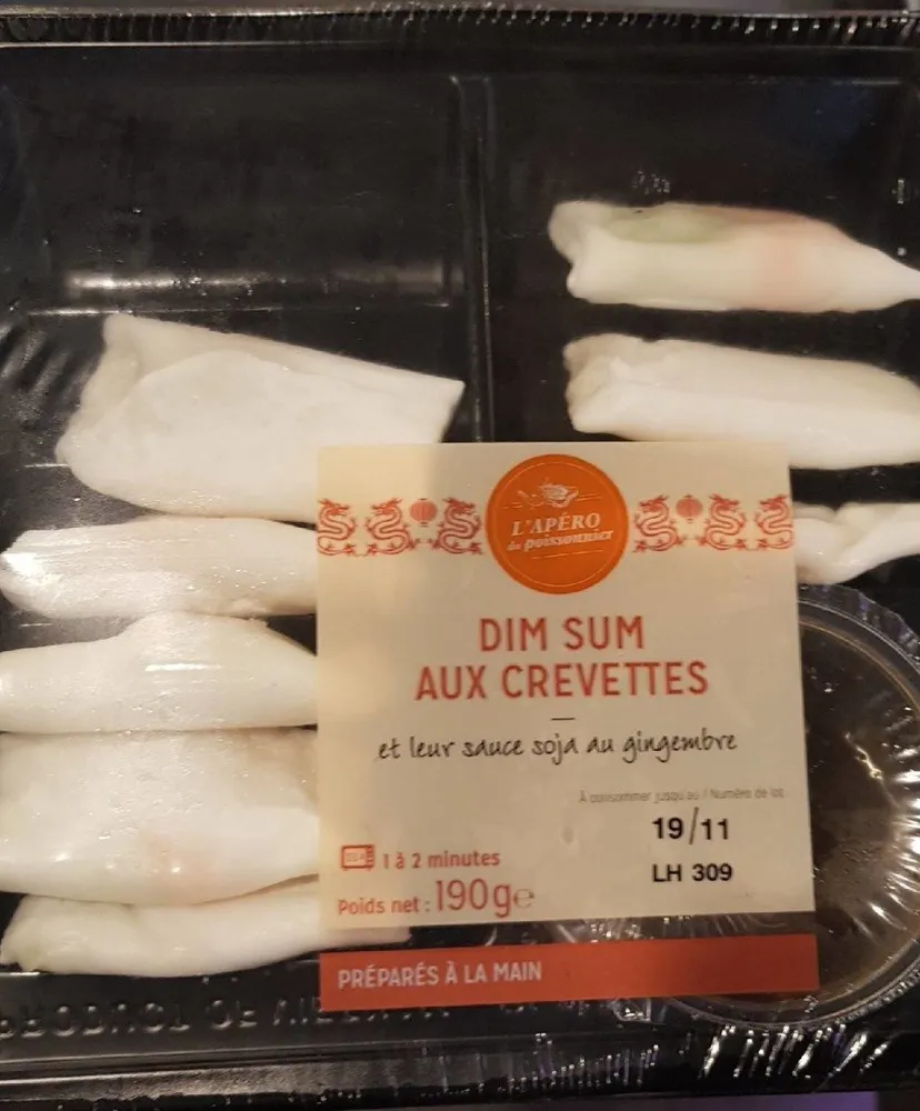 Dim Sim aux crevettess