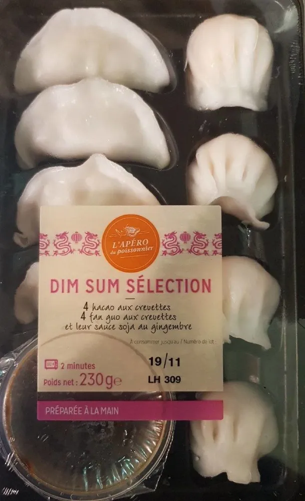 Dim sum selection