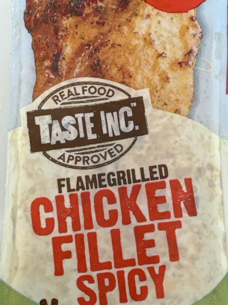Chargrilled chicken fillet spicy