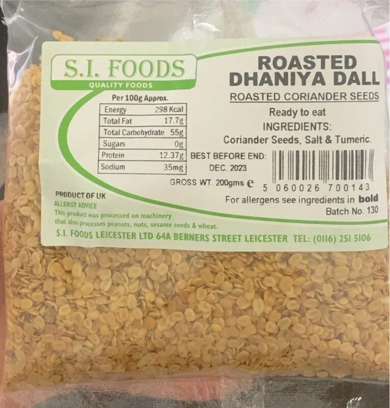 Roasted Dhaniya Dall