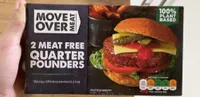 2 Meat Free Quarter Pounders