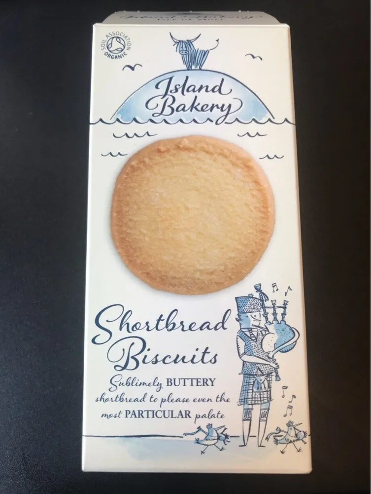 Island Bakery Organics Shortbread Biscuits