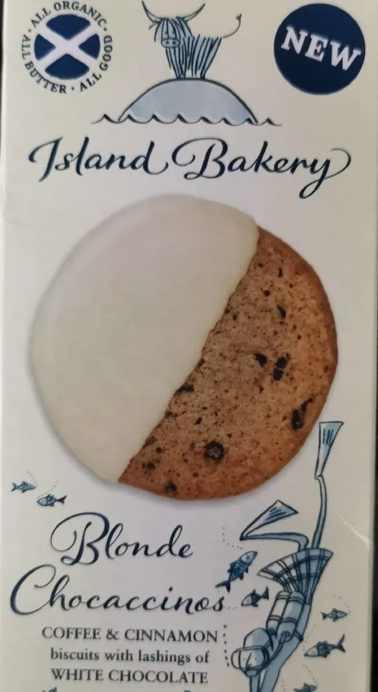 Blond Chocaccinos Biscuits