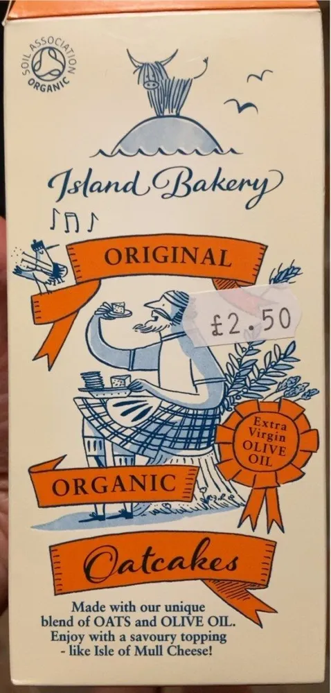 Organic oatcakes