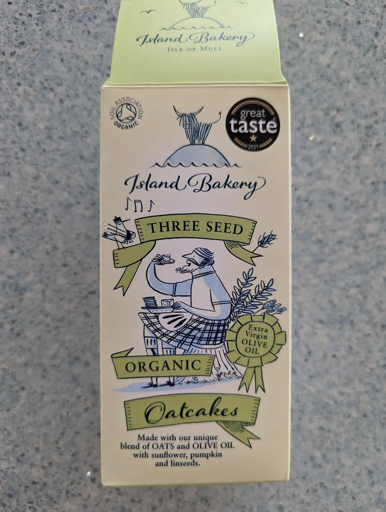 Organic Three Seed Oatcakes