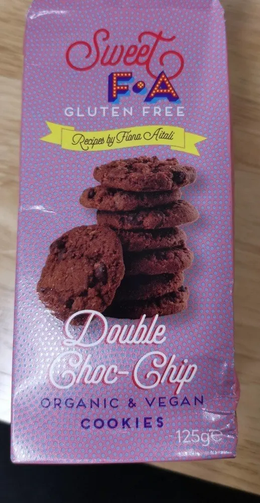 Double choc chip cookie