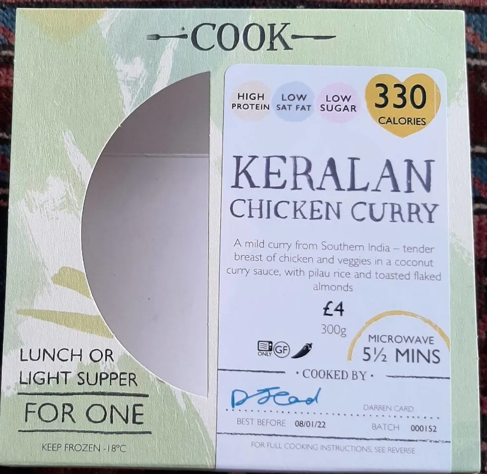 Keralan chicken curry