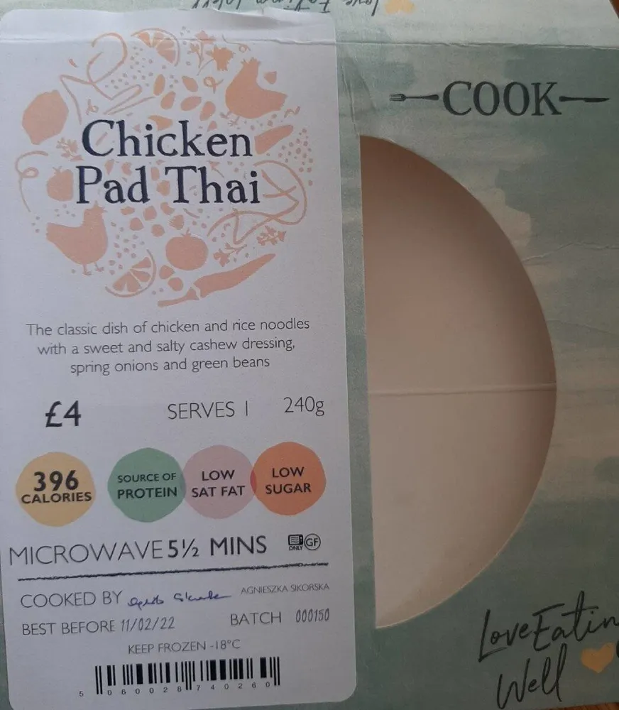 Chicken Pad Thai