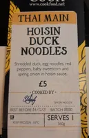 Hoisin duck noodles