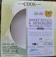 sweet potato & Aubergine Curry