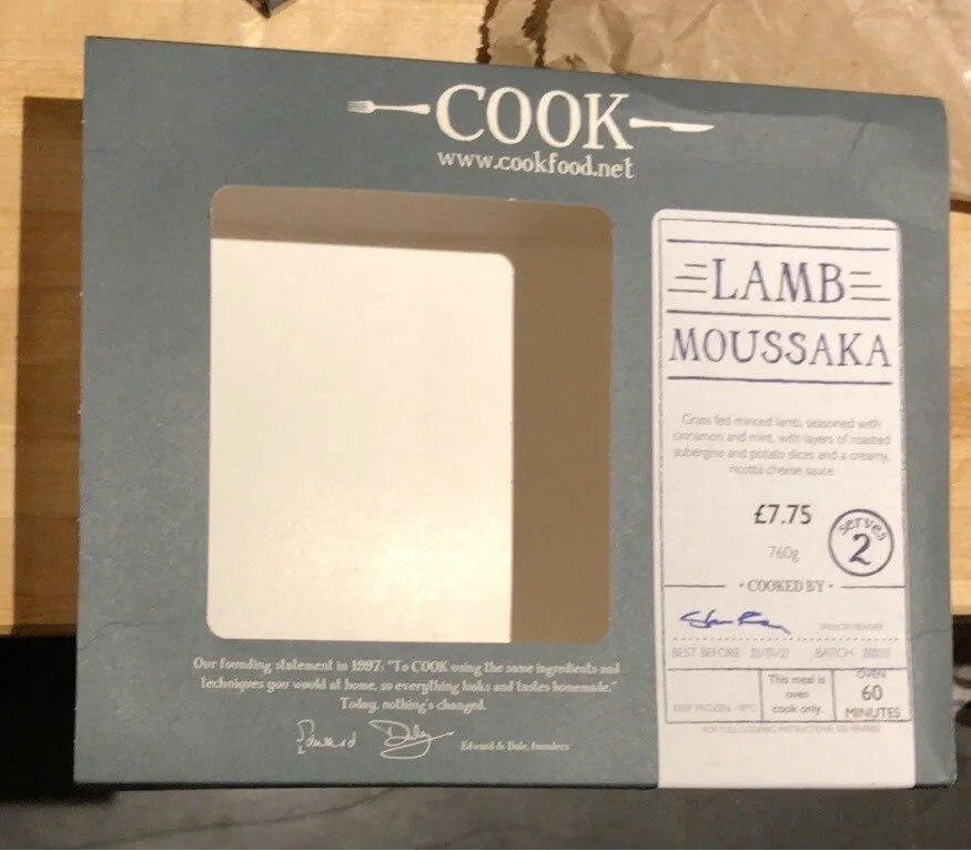 Lamb moussaka