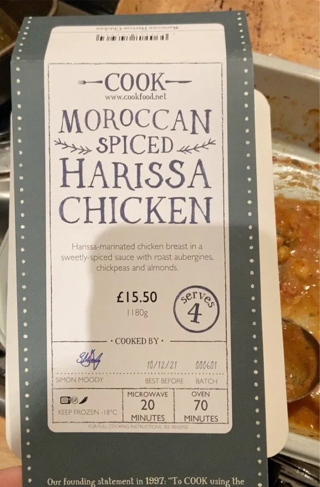 Cook Morrocan Spiced Harissa Chicken