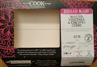 Indian Main: Roasted vegetable & Chickpea curry