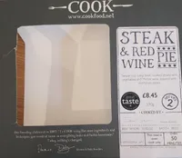 Steak & Red Wine Pie