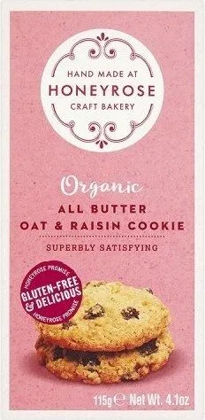 Organic All Butter Oat & Raisin Cookie