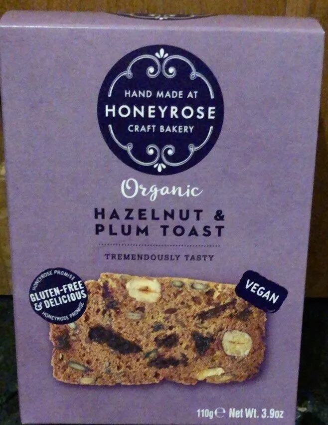Hazelnut & Plum Toast