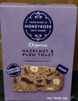 Hazelnut & Plum Toast