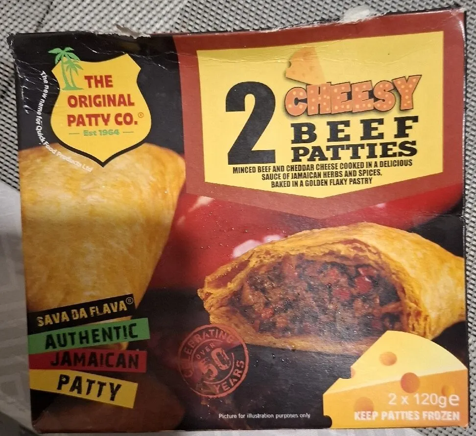 Cheesy Beef Patty