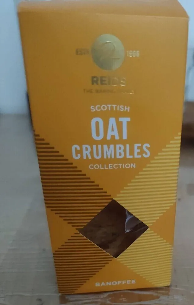 Oat crumbles Banoffe