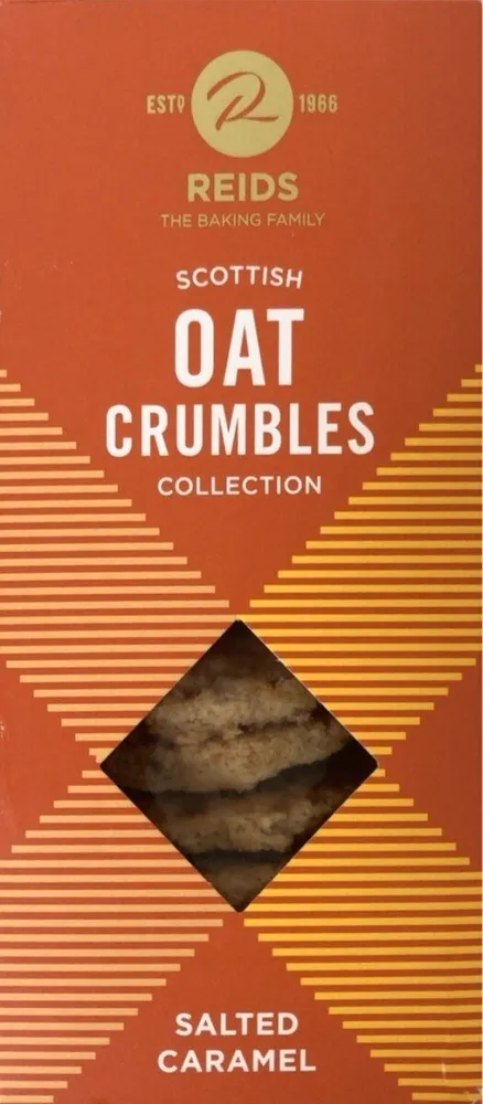 Scottish Oat Crumbles Salted Caramel