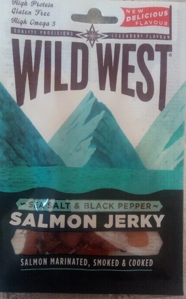 Sea Salt and black peper Salmon jerky
