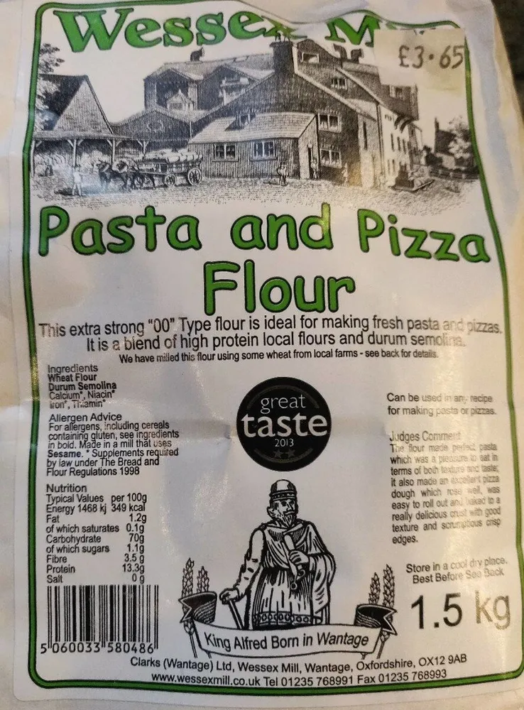 Wessex Mill pasta flour