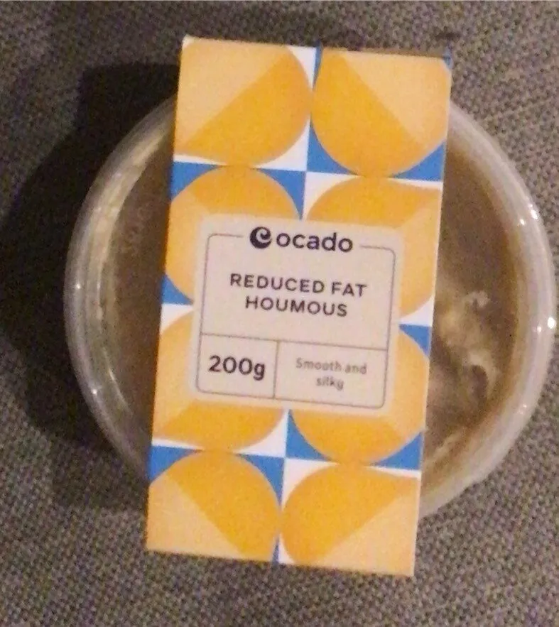 Reduce fat houmous