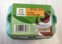Large free range eggs