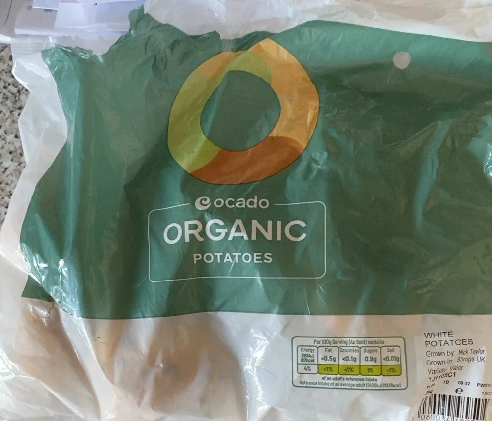 Organic potatoes