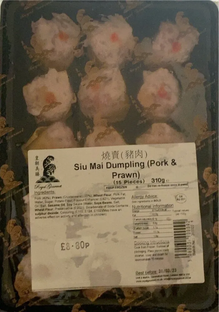 Sui Mai dumpling