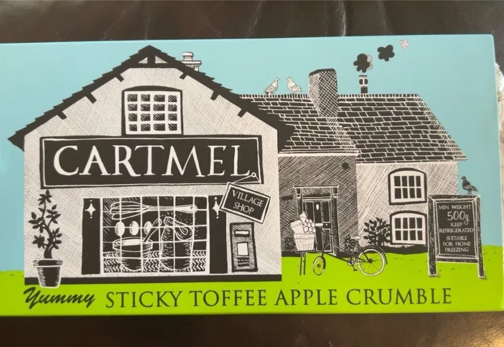 STICKY TOFFEE APPLE CRUMBLE
