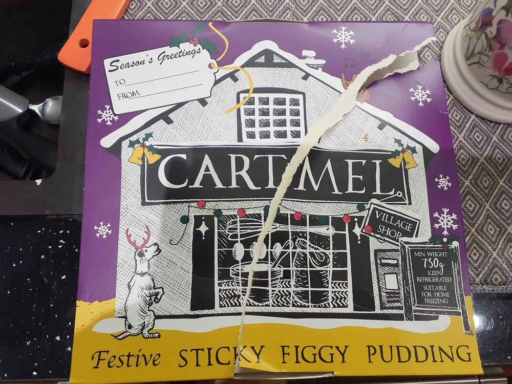 Sticky figgy pudding