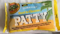 Beef and cheese patty