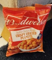Crispy Coated Peanuts Buffalo Chicken Wings