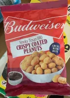 Smoky texan bbq cruspy coated peanuts