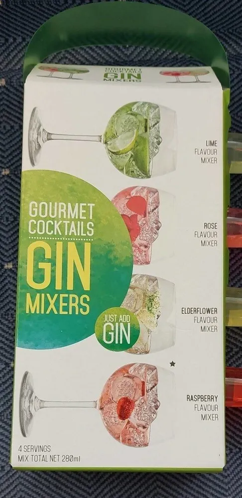 Gourmet Cocktails gin mixers