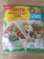 cooked chicken breast strips