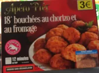Bouchees chorizo fromage