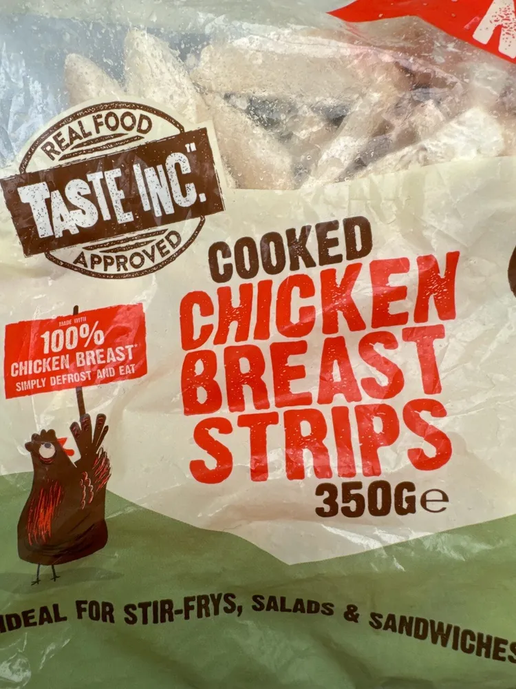 Cooked Chicken Breast Strips