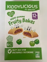 KIDDYLICIOUS Fruity Bakes - Pomme - 132g (6x1p)