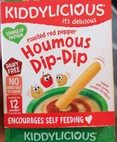 Roasted red pepper Houmous dip-dip