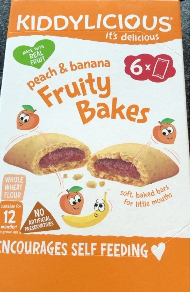 Peach & Banana Fruity Bakes