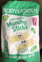 Apple & Broccoli Munchy Sticks