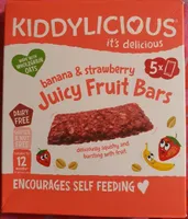 Banana & Strawberry Juicy Fruit Bars